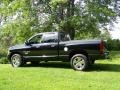 2004 Black Dodge Ram 1500 SLT Quad Cab 4x4  photo #4