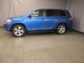 2008 Blue Streak Metallic Toyota Highlander Sport 4WD  photo #2