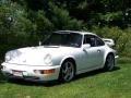 1990 Gran Prix White Porsche 911 Carrera 4 Coupe  photo #2