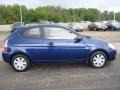 2007 Dark Sapphire Blue Hyundai Accent GS Coupe  photo #2