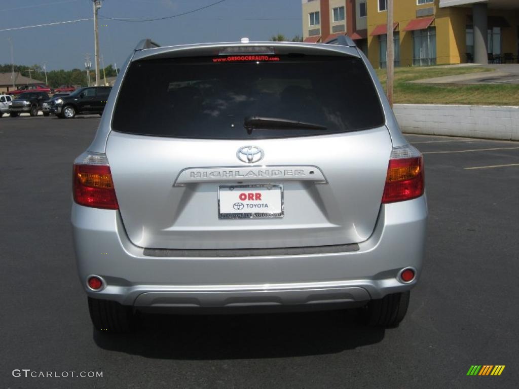 2010 Highlander Limited - Classic Silver Metallic / Ash photo #6