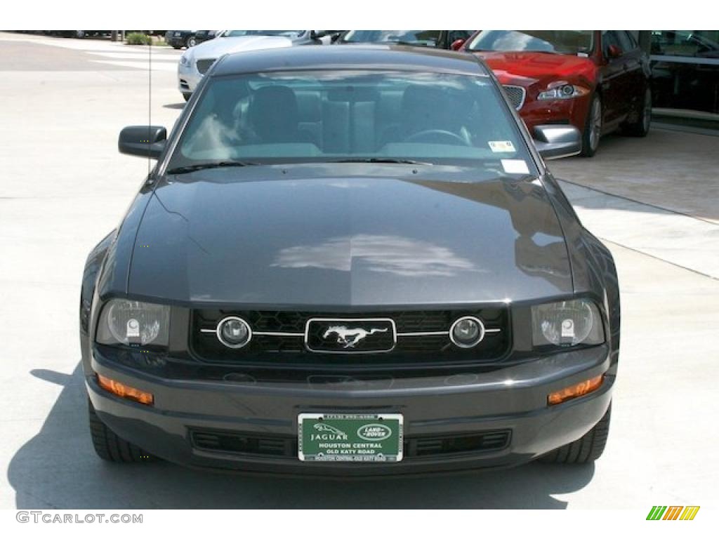 2008 Mustang V6 Premium Coupe - Alloy Metallic / Dark Charcoal photo #6