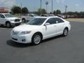 2011 Super White Toyota Camry XLE V6  photo #3