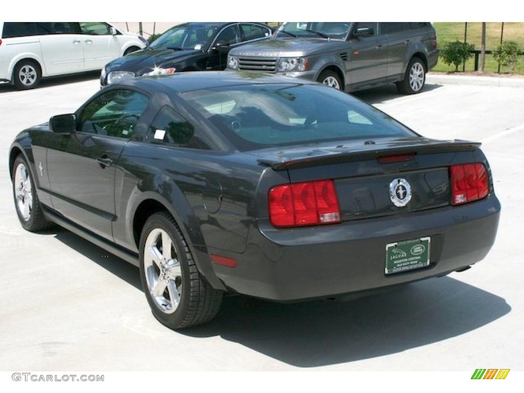 2008 Mustang V6 Premium Coupe - Alloy Metallic / Dark Charcoal photo #9