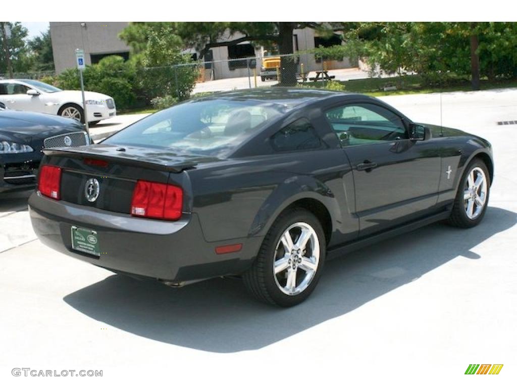 2008 Mustang V6 Premium Coupe - Alloy Metallic / Dark Charcoal photo #11