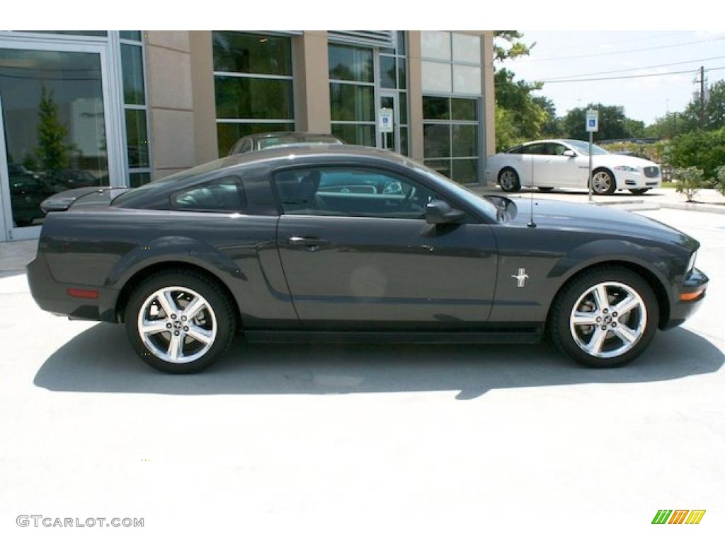 2008 Mustang V6 Premium Coupe - Alloy Metallic / Dark Charcoal photo #12