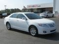 2011 Super White Toyota Camry XLE V6  photo #1