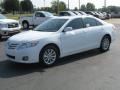 2011 Super White Toyota Camry XLE V6  photo #3