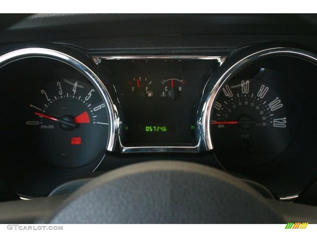 2008 Mustang V6 Premium Coupe - Alloy Metallic / Dark Charcoal photo #26