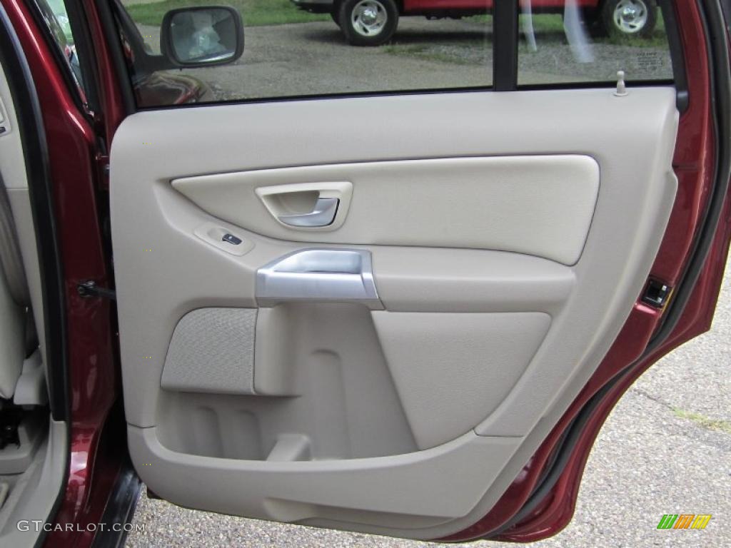 2004 XC90 T6 AWD - Ruby Red Metallic / Taupe/Light Taupe photo #28