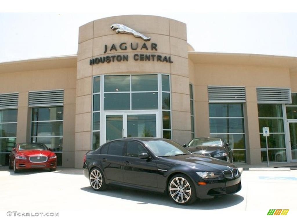 2009 M3 Sedan - Jerez Black Metallic / Black Novillo Leather photo #1