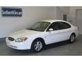 2002 Vibrant White Ford Taurus SES  photo #1