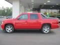 2009 Victory Red Chevrolet Avalanche LT  photo #4
