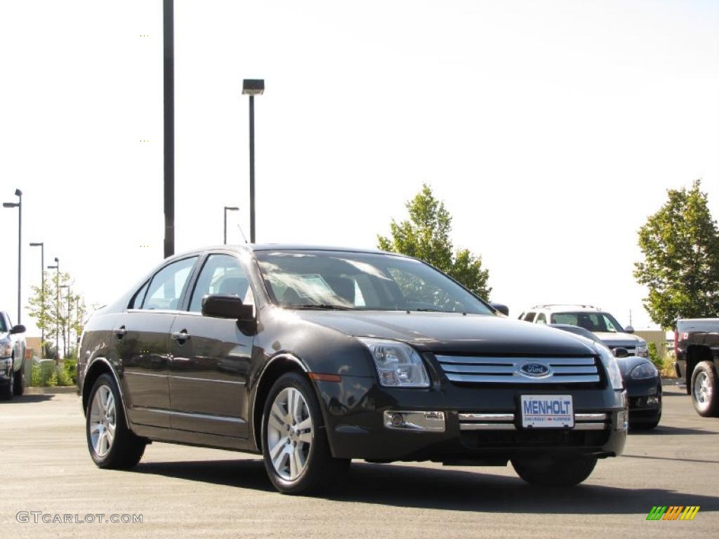 2007 Fusion SEL V6 - Tungsten Grey Metallic / Charcoal Black photo #2