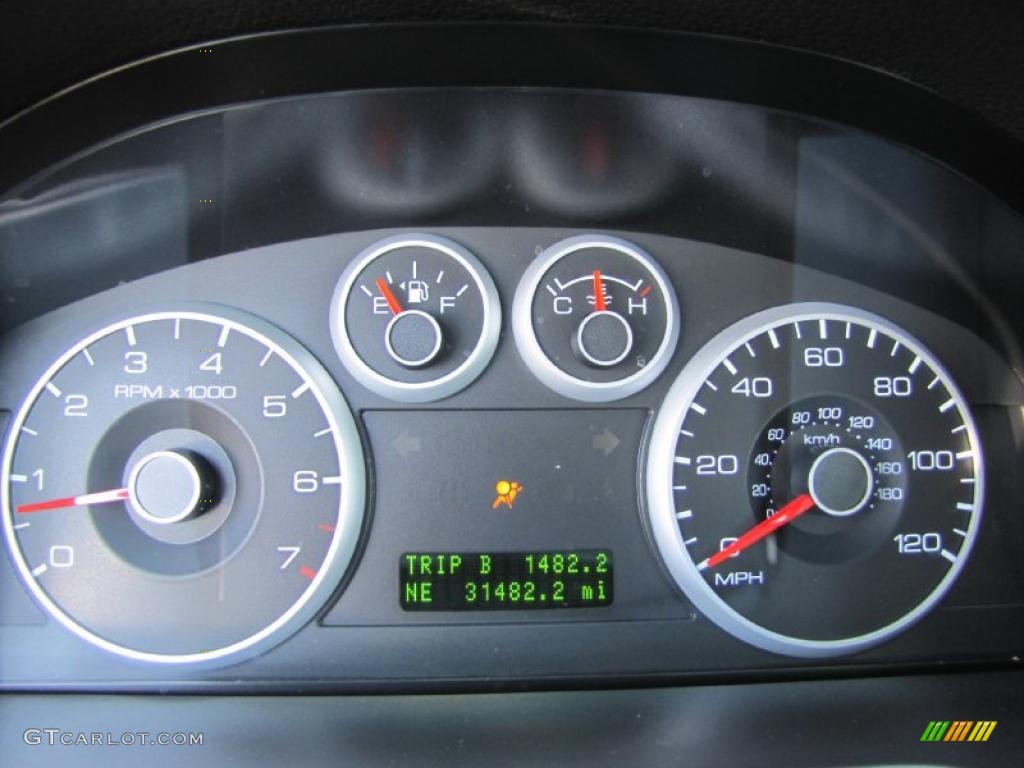 2007 Fusion SEL V6 - Tungsten Grey Metallic / Charcoal Black photo #8