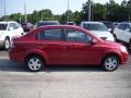 2010 Sport Red Chevrolet Aveo LT Sedan  photo #1