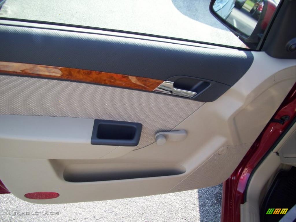 2010 Aveo LT Sedan - Sport Red / Neutral photo #7