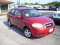 2010 Sport Red Chevrolet Aveo LT Sedan  photo #9