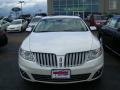 2011 White Platinum Metallic Tri-Coat Lincoln MKS FWD  photo #3