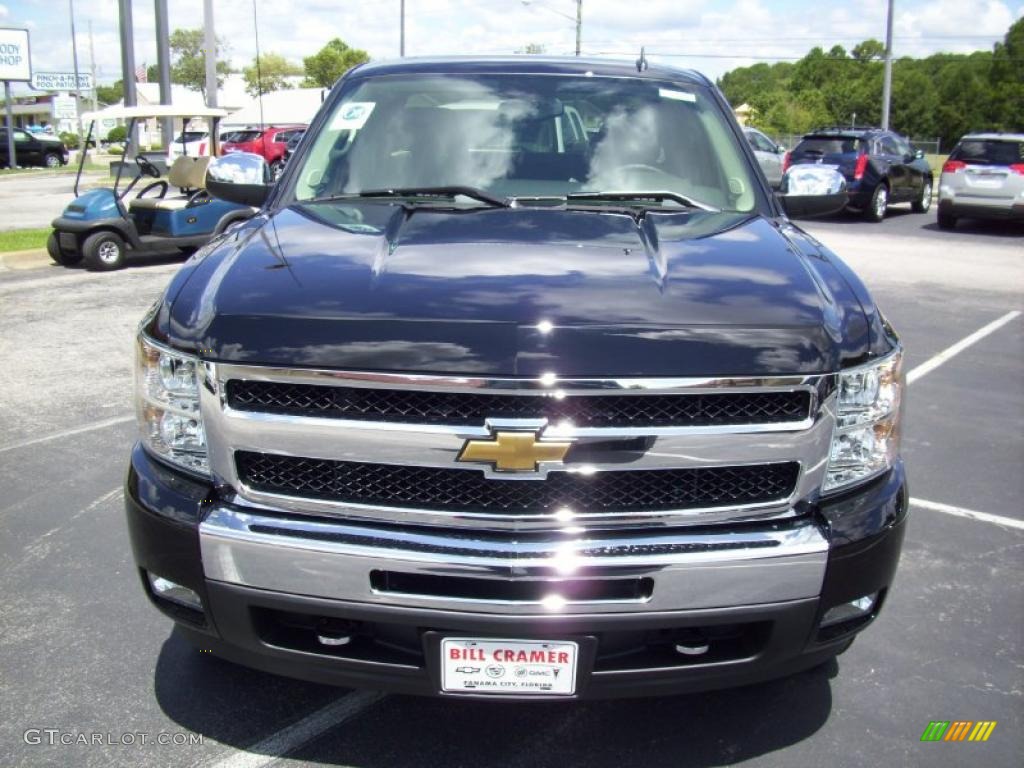 2011 Silverado 1500 LT Extended Cab - Black / Ebony photo #7