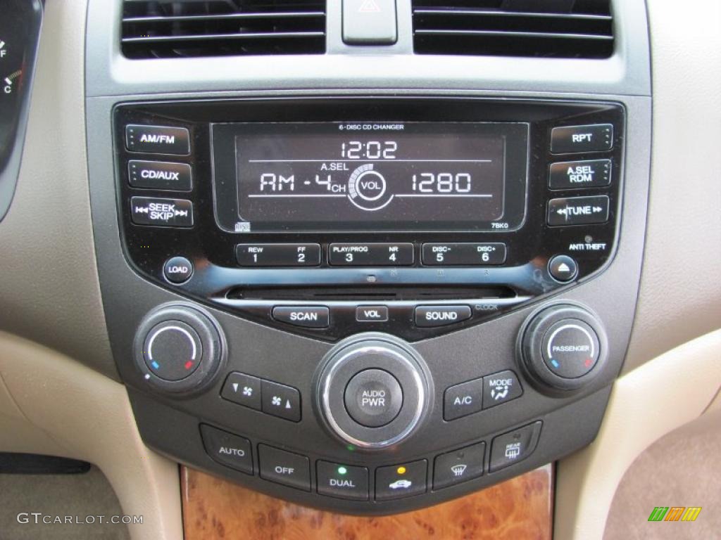 2003 Accord EX-L Sedan - Desert Mist Metallic / Ivory photo #5