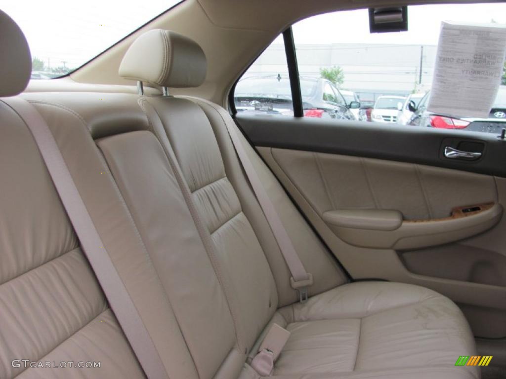 2003 Accord EX-L Sedan - Desert Mist Metallic / Ivory photo #8