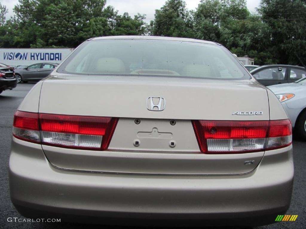 2003 Accord EX-L Sedan - Desert Mist Metallic / Ivory photo #17