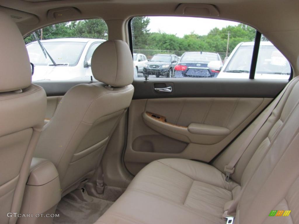 2003 Accord EX-L Sedan - Desert Mist Metallic / Ivory photo #23