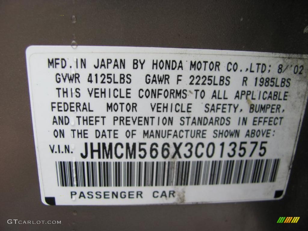 2003 Accord EX-L Sedan - Desert Mist Metallic / Ivory photo #27