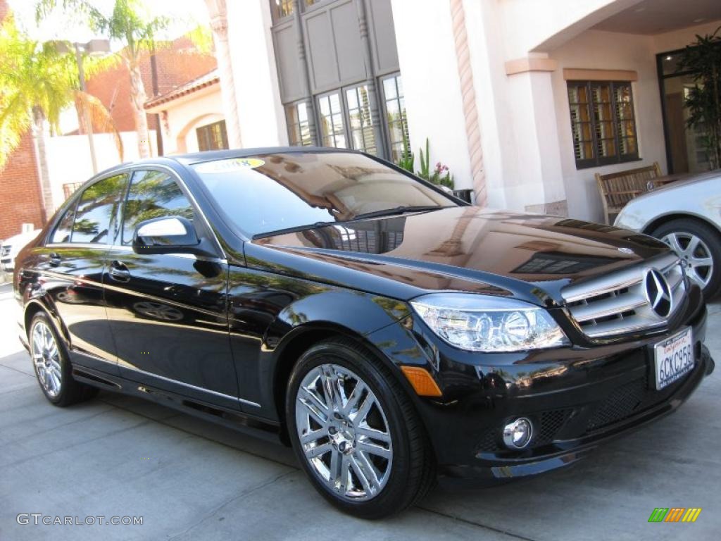 2008 C 300 Sport - Black / Black photo #1