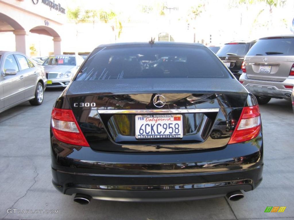 2008 C 300 Sport - Black / Black photo #3