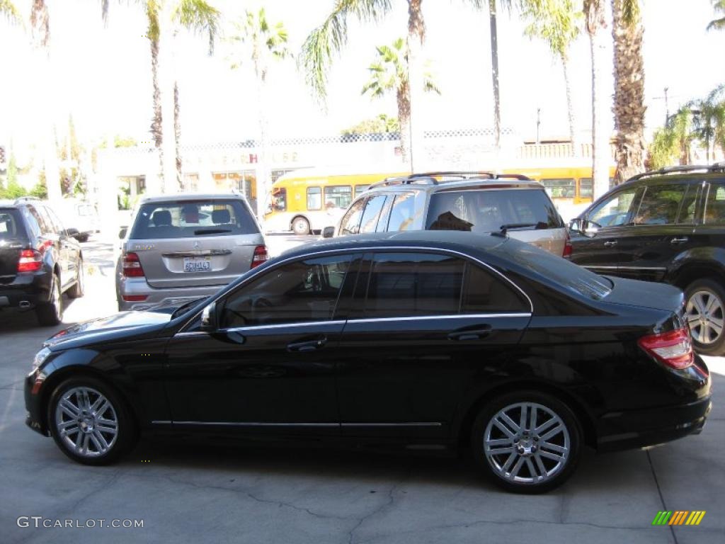 2008 C 300 Sport - Black / Black photo #5