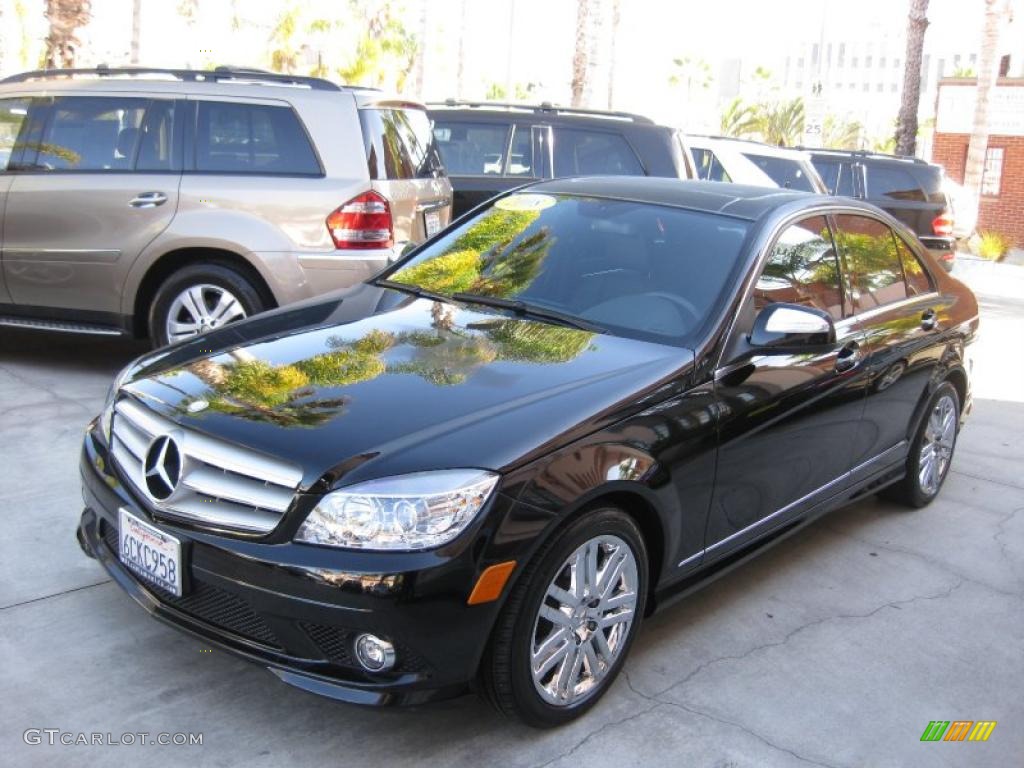 2008 C 300 Sport - Black / Black photo #6
