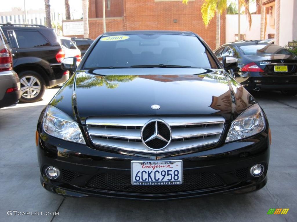 2008 C 300 Sport - Black / Black photo #7