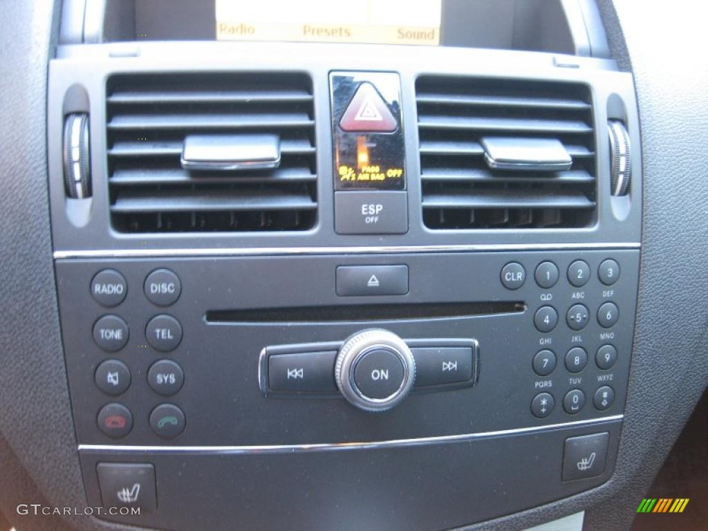 2008 C 300 Sport - Black / Black photo #12