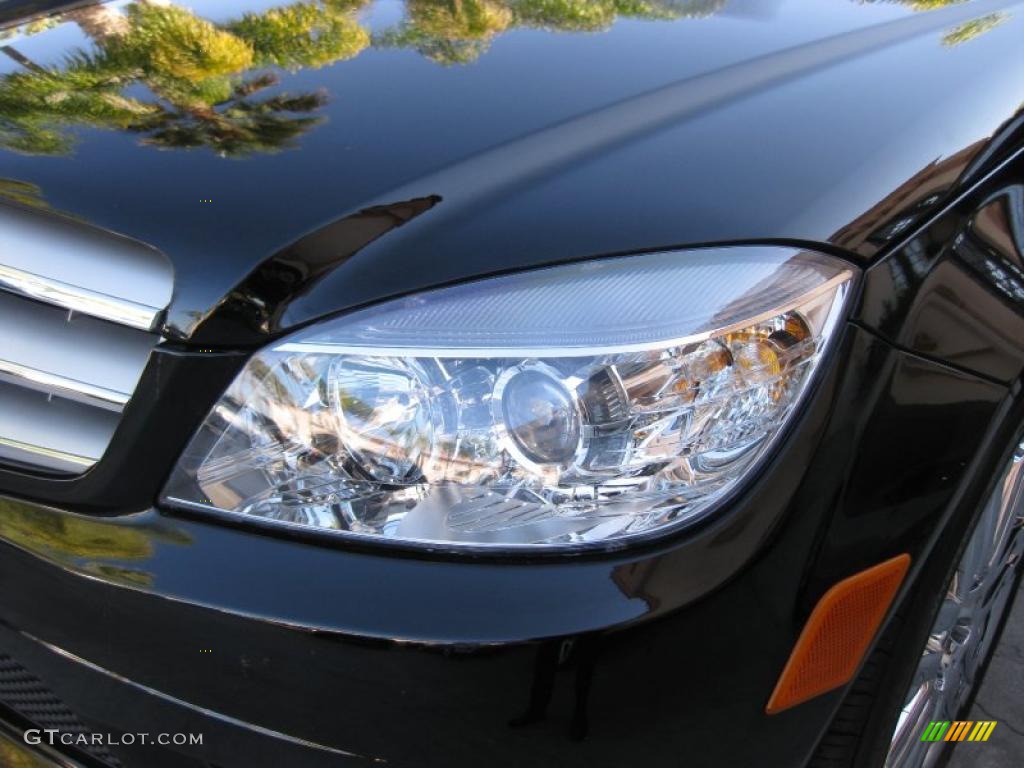 2008 C 300 Sport - Black / Black photo #22