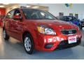 2011 Tropical Red Kia Rio LX  photo #9