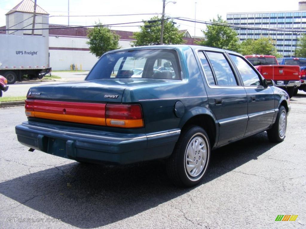 1993 Spirit ES - Emerald Green Pearl / Gray photo #5