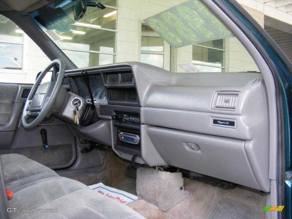 1993 Spirit ES - Emerald Green Pearl / Gray photo #22