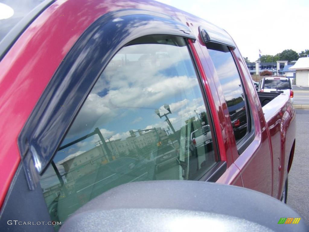 2007 Silverado 1500 LT Extended Cab 4x4 - Sport Red Metallic / Light Titanium/Ebony Black photo #27