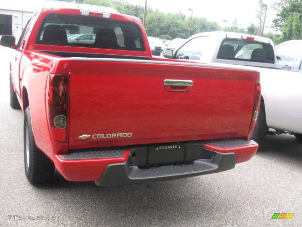 2010 Colorado Extended Cab - Victory Red / Ebony photo #4