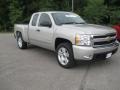 2008 Silver Birch Metallic Chevrolet Silverado 1500 LT Extended Cab 4x4  photo #3