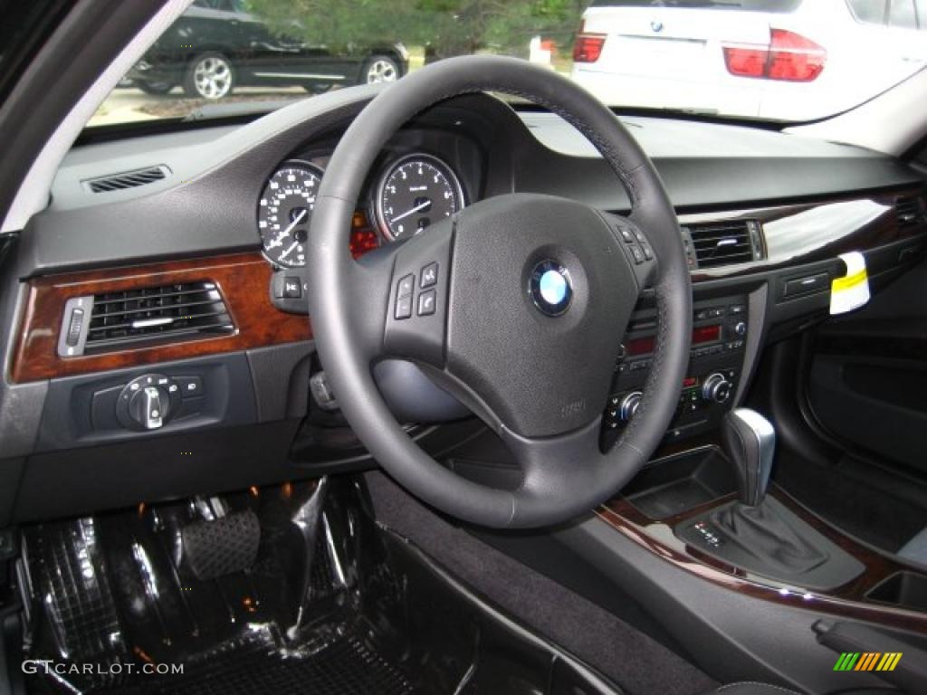 2011 3 Series 328i xDrive Sedan - Jet Black / Black Dakota Leather photo #9