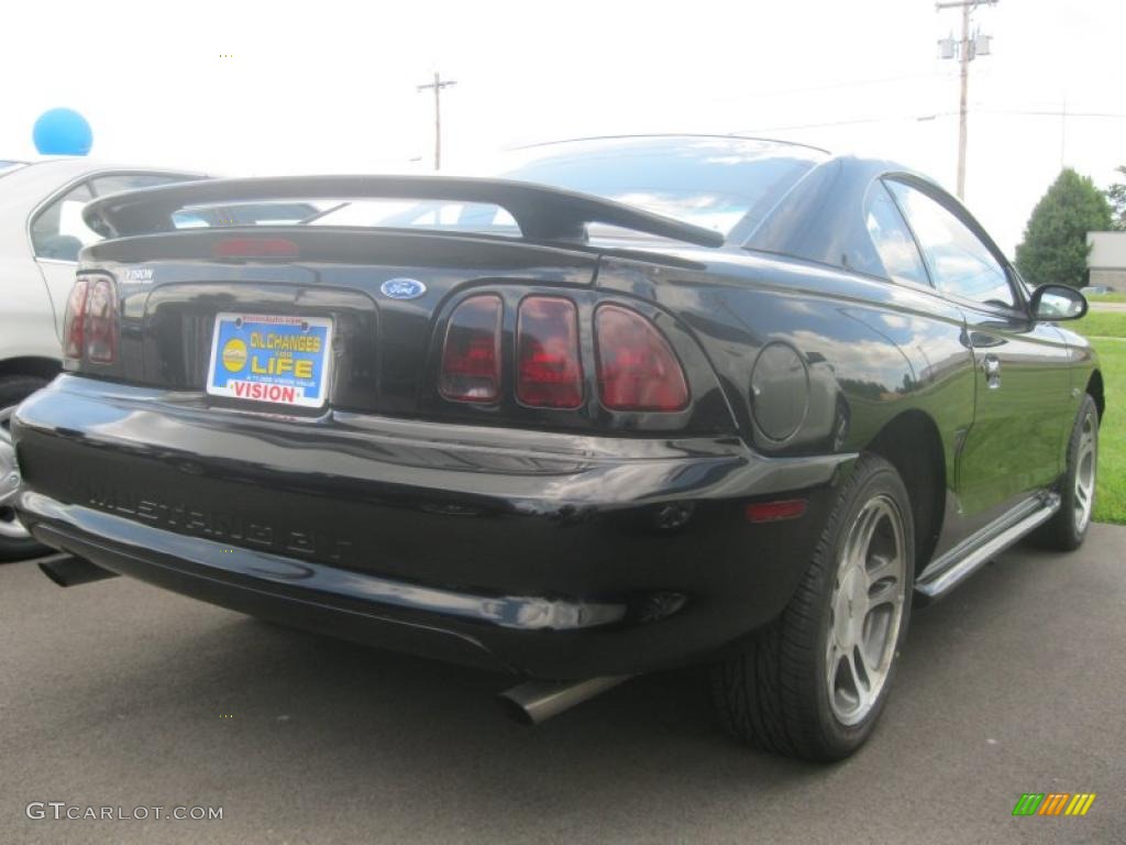 1997 Mustang GT Coupe - Black / Dark Charcoal photo #2