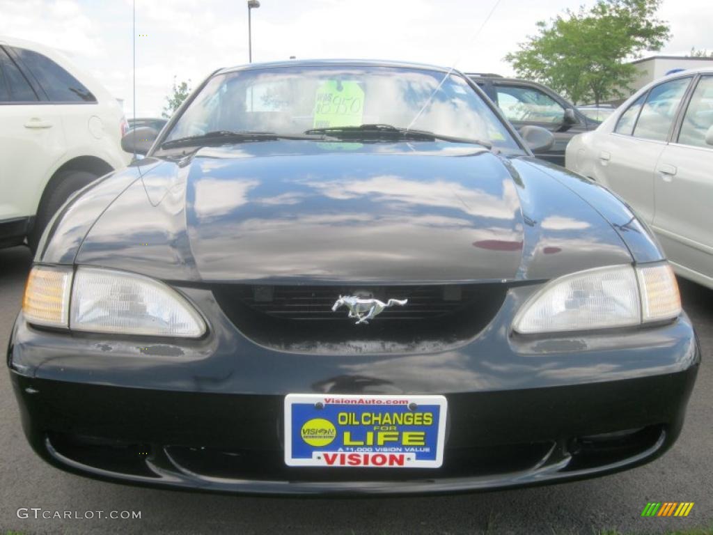 1997 Mustang GT Coupe - Black / Dark Charcoal photo #14