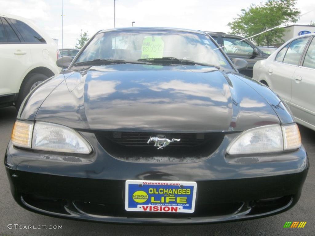 1997 Mustang GT Coupe - Black / Dark Charcoal photo #15