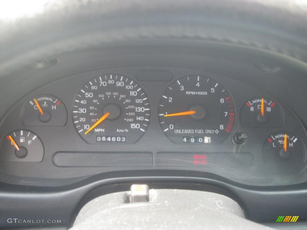 1997 Mustang GT Coupe - Black / Dark Charcoal photo #34