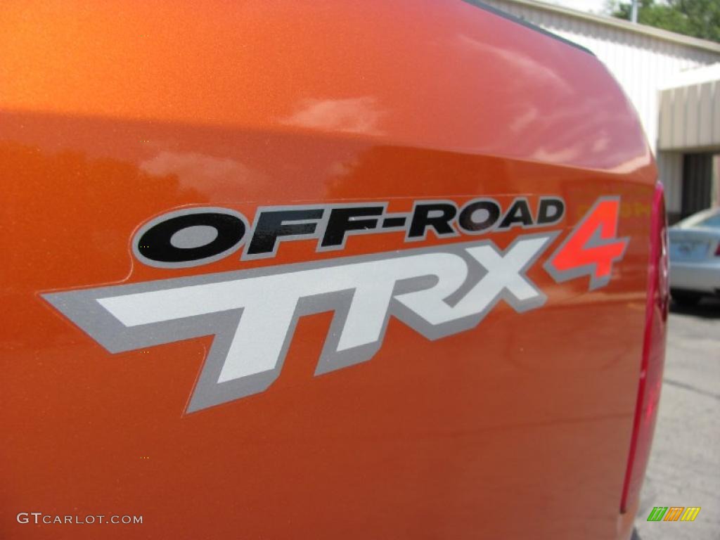 2010 Ram 1500 TRX4 Quad Cab 4x4 - Mango Tango Pearl / Dark Slate/Medium Graystone photo #15