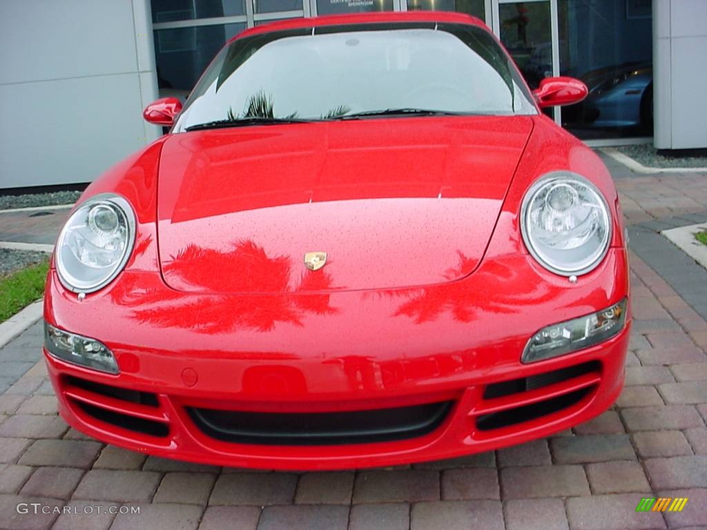 2006 911 Carrera S Coupe - Guards Red / Black photo #8
