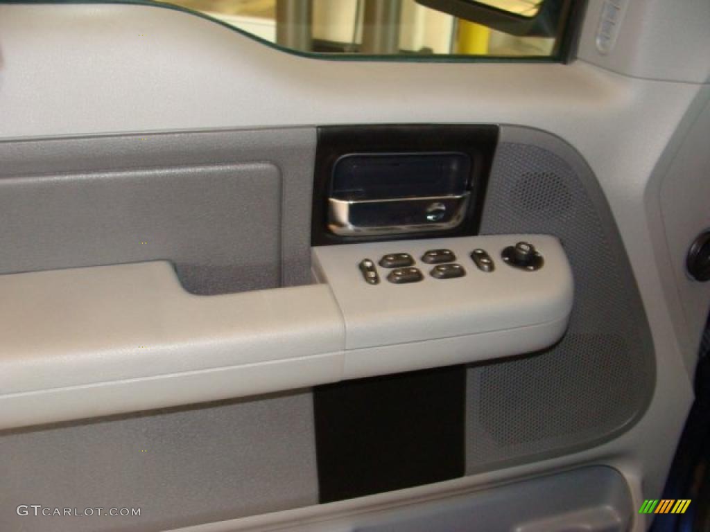 2005 F150 XLT SuperCrew - True Blue Metallic / Medium Flint Grey photo #5